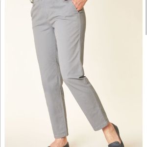 NWT Cleo pull on ankle pant- Grey & Flower print